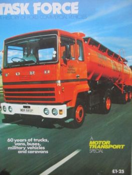 Task Force a History of Ford Commecial Vehicles 1976 Englisch