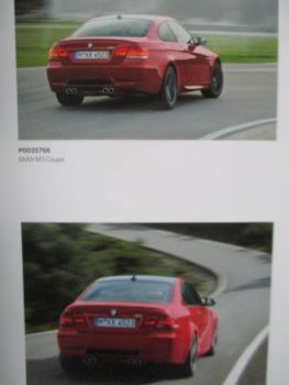 BMW M3 E92 Coupé Pressemappe April 2007 +CD-Rom Rarität
