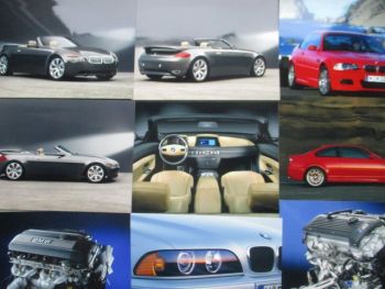 BMW Mondial de l Automobile Paris 2000 Z9 Cabriolet, M3 E46 Coupé,E39 Facelift+Fotos