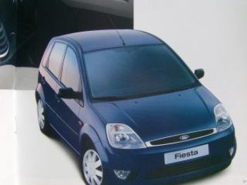 Ford Fiesta +Viva Prospekt August 2003 NEU