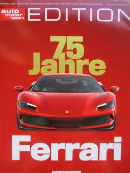 auto motor & sport Edition 75 Jahre Ferrari