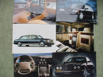 Rolls-Royce +Bentley Pressemappe März 1996+Fotos