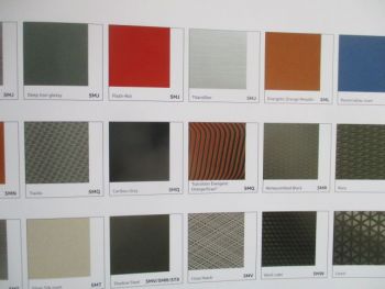 VW Lacke, Sitzbezüge,Dekore Modelljahr 2020