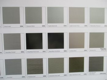 VW Lacke, Sitzbezüge,Dekore und Verdecke Modelljahr 2019