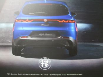 Alfa Romeo Tonale Flyer Broschüre 2023