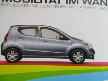 Nissan Pixo Visia Acenta Katalog +Preisliste 5/2009
