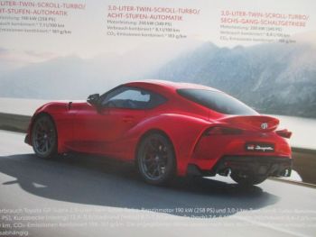 Toyota GR Supra Typ A90 9/2022