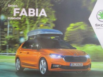 Skoda Fabia Zubehör Katalog September 2021