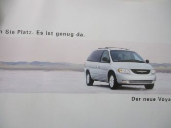 Chrysler Original Voyager Poster 41x59cm Format