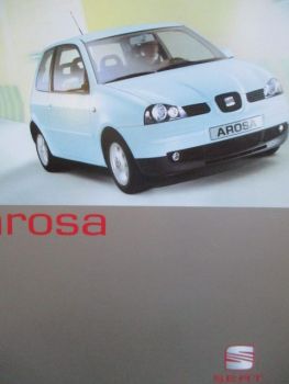 Seat Arosa Katalog September 2001 Version Österreich