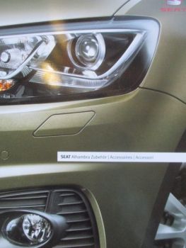 Seat Alhambra Zubehör Katalog August 2010