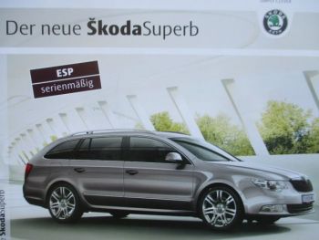 Skoda Superb +Greenline Katalog Juli 2010