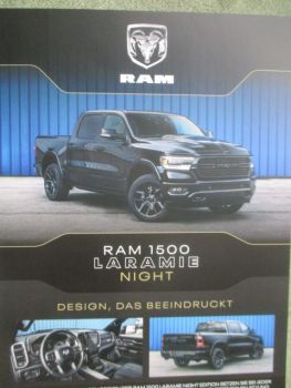 Dodge RAM 1500 Laramie Night Januar 2022