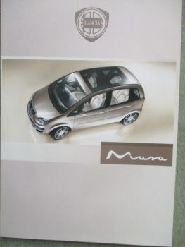 Lancia Musa Pressemappe Juli 2004