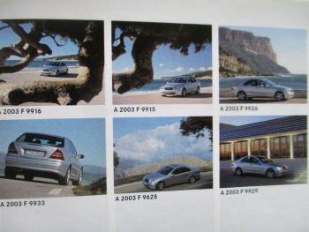 Mercedes Benz C-Klasse W203 Presse CD
