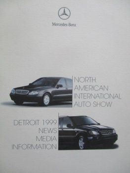 Mercedes Benz North American Autoshow Detroit 1999