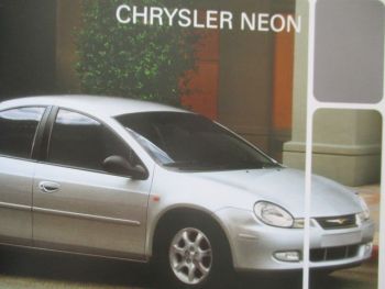 Chrysler 300M +Sebring +Cabrio +Neon Katalog 10/2002