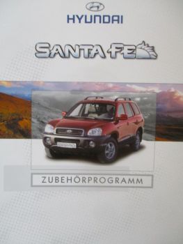 Hyundai Santa Fe Zübehör Katalog 2002