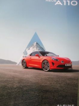 Alpine A110 +GT +S April 2022 Katalog