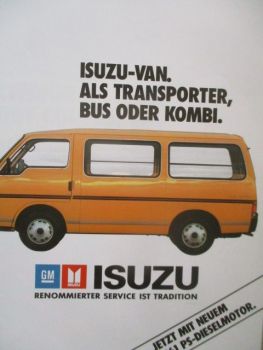 Isuzu Van 5/1985