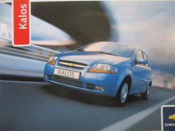 Chevrolet Kalos Katalog 2006+Preisliste