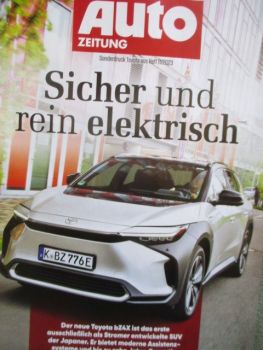 Auto Zeitung 11/2023 Toyota bZ4X