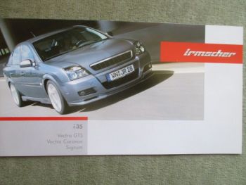 irmscher i35 Vectra GTS +Caravan +Signum Katalog