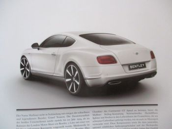 Bentley Continental GT Speed Buch 2012