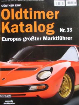 Heel Günther Zink Oldtimer Katalog Nr.33