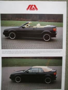 SGS Design + Technik GmbH VW Corrado Cabrio Prospektblatt