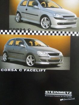 Steinmetz Opel Corsa C Facelift Katalog