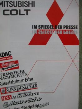 Mitsubishi Colt Im Spiegel der Presse