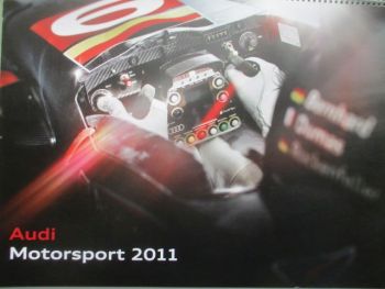 Audi Motorsport 2011 Kalender
