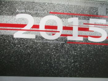 Audi Motorsport Kalender 2015