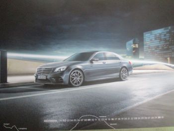 Mercedes Benz EQ 2018 Kalender