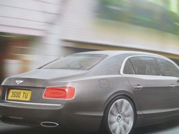 Bentley Flying Spur W12 Buch 2013 Deutsche Ausführung