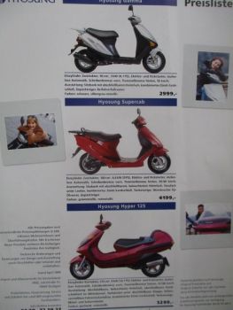 Hyosung Preisliste 4/1998