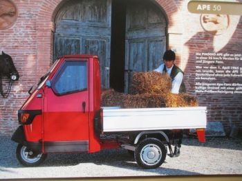 Piaggio Ape Leichttransporter Katalog 12/2019