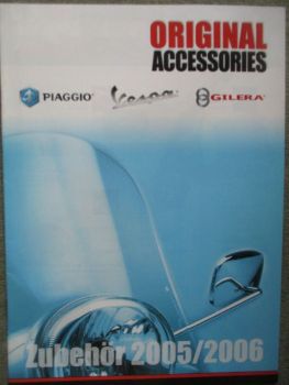 Piaggio +Vespa+Gilera Zubehör Katalog 2005/06