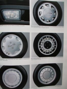 VW Golf II CL GL GT/GTD Katalog 8/1989