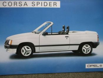 Opel Corsa A Spider 1.1987 Schweiz Version