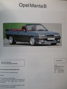 Replica & Cabrio Katalog 1992/93 AC Cobra +Lota T70,Apal Fiero,Beauford Tourer,Bonito,Sonic