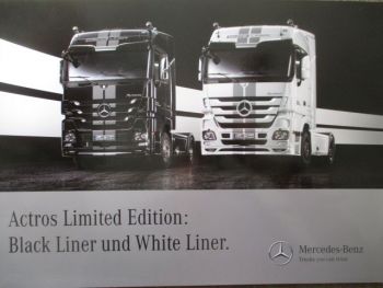 Mercedes Benz Actros Limited Edition Black Liner & White Liner 9/2010