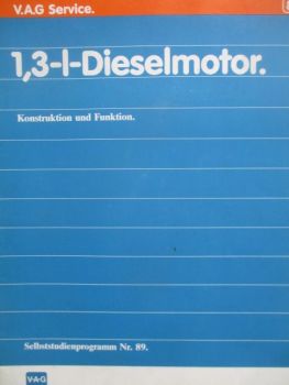 VAG Selbststudienprogramm Nr.89 1,3l Dieselmotor