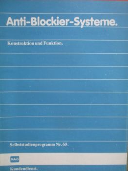 VAG Service Anti-Blockier-Systeme SSP Nr.65