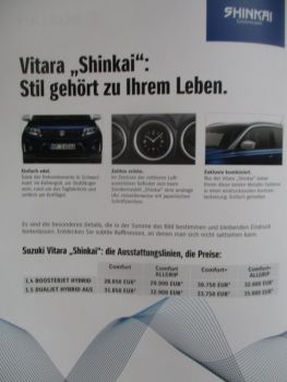 Suzuki Vitara Shinkai Prospekt