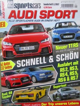 Auto Bild sportscars Audi Sport 1/2017