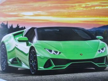 Lamborghini Huracan EVO 2019 Prospekt Englisch