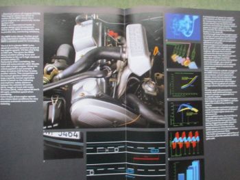 BMW 524td E28 Englisch Brochure 3/1985