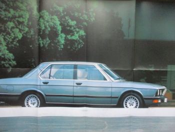 BMW 518 520i 525i 528i Prospekt +Poster 3/1983